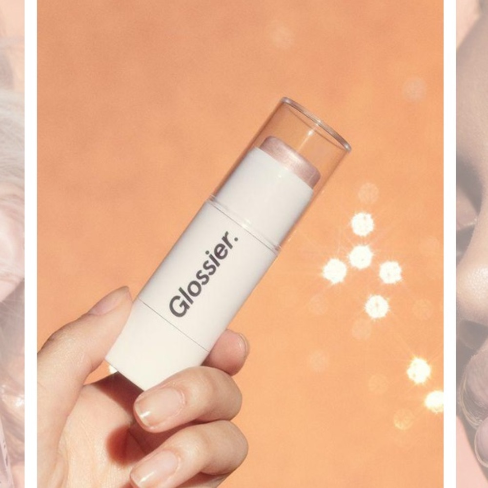 Glossier Haloscope In Quartz (used twice)